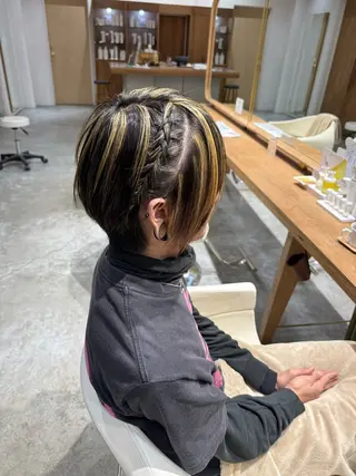 カラー メンズ WATANABE MISAKIのヘアスタイル