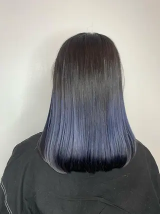 ミディアム カラー トップ スタイリストのヘアスタイル