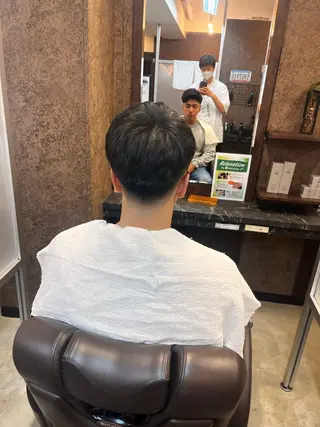 ショート メンズ 清水 寧生のヘアスタイル