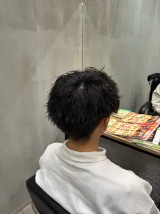 パーマ メンズ 片平 帆香のヘアスタイル
