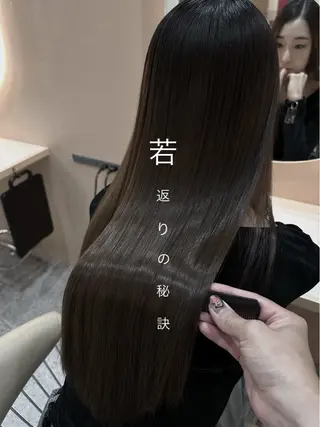 ロング AYAKA 下北沢suuのヘアスタイル