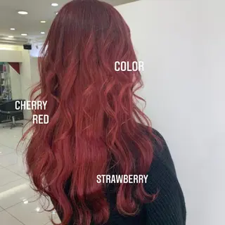 ロング カラー エクステ🩵ブリーチ 韓国ヘア🩵KAEのヘアスタイル