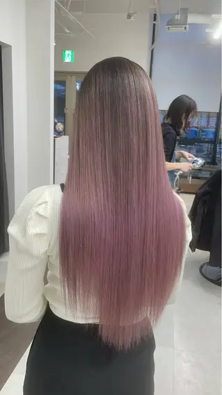 セミロング カラー B.Chance カラーリスト　ペーのヘアスタイル