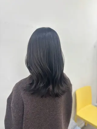 セミロング カラー 似合わせ美髪ヘア✨ 天王寺．阿倍野🌈のヘアスタイル