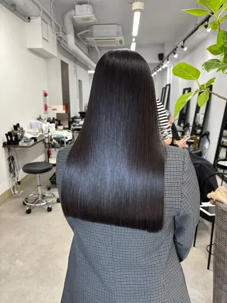 ロング darts所属・マツダ レンのヘアスタイル