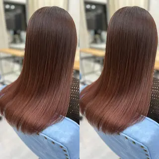 ロング 縮毛矯正×ボブ💎 髪質改善/木下のヘアスタイル