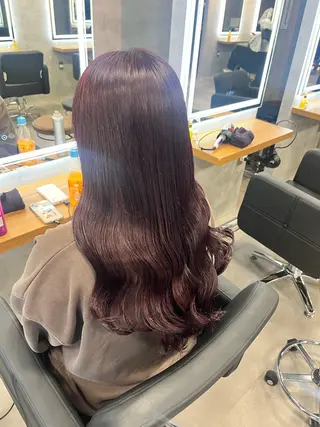 カラー 札幌ブリーチなし 👑ヒリュウのヘアスタイル