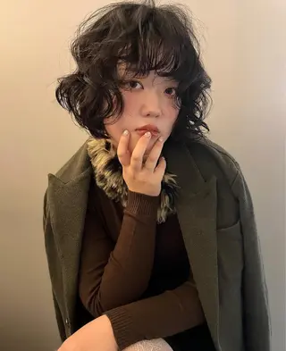 ショート ボブ× フェイスレイヤー🩰のヘアスタイル