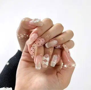ネイル Blanche mimi.u_aのネイルデザイン