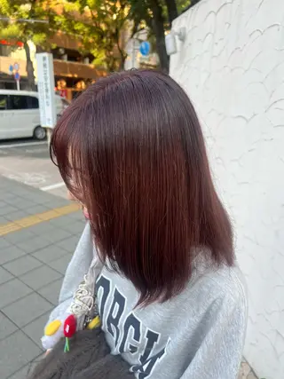 ミディアム eMuエミュ‪ ¨̮⃝ayakaのヘアスタイル
