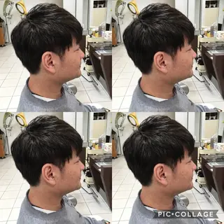 メンズ 平本 雄馬のヘアスタイル