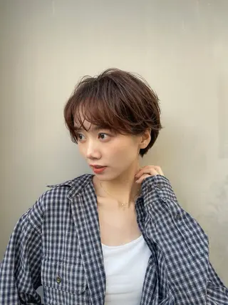 ショート カラー ショート/ボブ 矢野湧也のヘアスタイル