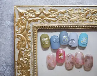 ネイル glaNje 福光のネイルデザイン