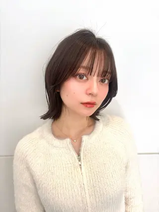 ミディアム カラー パーマ 🍀本格ヘッドスパ 👑髪質改善🍀英司のヘアスタイル
