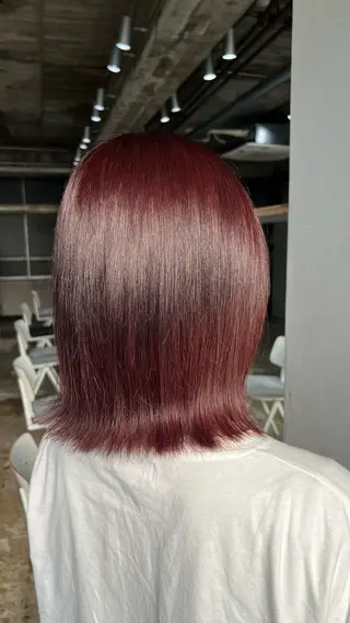 カラー 夏見 柚羽のヘアスタイル