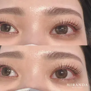マツエク・マツパ アイブロウ MIRANDA beautyのマツエク・マツパデザイン