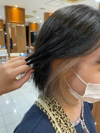 ミディアム カラー ☪︎⋆ hair & eye yuka˚✩のマツエク・マツパデザイン