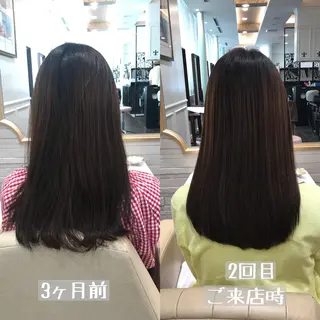 ロング 韓国ヘア×髪質改善 ⭐️谷遼平⭐️のヘアスタイル