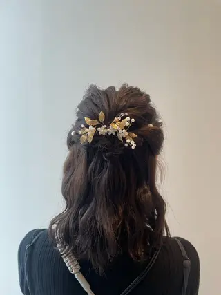 ヘアアレンジ 平 真亜里のヘアスタイル