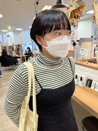 ショート 初めてのショート お任せください✂️のヘアスタイル