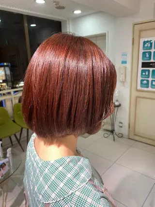 ミディアム カラー ヘアアレンジ 透明感カラー 古山 結季🌙🖤のヘアスタイル