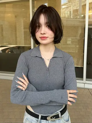 ショート カラー K-two谷町❄️ hinaのヘアスタイル