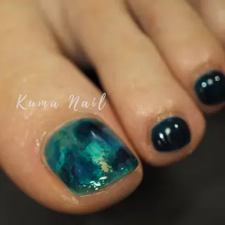 カラー 藤が丘ネイル Kuma Nailのネイルデザイン