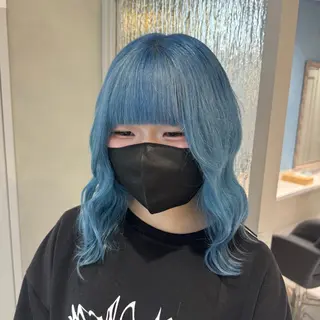 ミディアム カラー 🦋ブリーチ/カラー 専門AYA💖のヘアスタイル