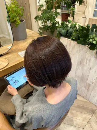 ショート カラー 小関 琴瑚のヘアスタイル