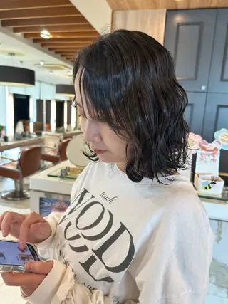 ショート カラー hibiki/セット /透明感カラーのヘアスタイル