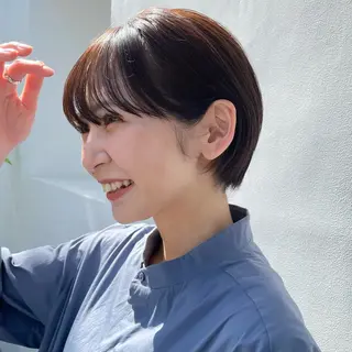 ショート 本日予約可/髪質改善 四条/オカジマのヘアスタイル