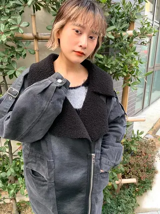 ミディアム lok[ロク] 高田馬場のヘアスタイル