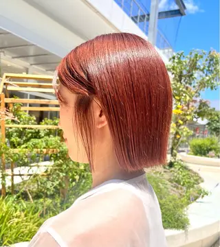 ショート カラー ☆Lolonois 森ノ宮《KOKU》☆のヘアスタイル