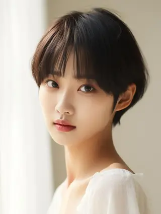 ショート カラー 表参道/さあ や/大人ナチュラルのヘアスタイル