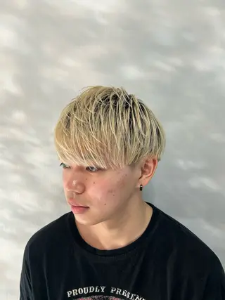 ミディアム 【メンズ限定理容師】 菊池けんたのヘアスタイル