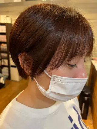 ショート 小池 楓のヘアスタイル