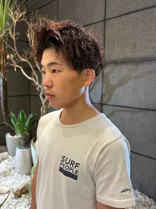 ショート カラー メンズ 🦋sana🦋 似合わせカット✁のヘアスタイル