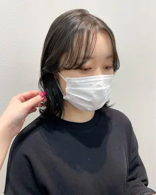 ミディアム カラー mir MIYUのヘアスタイル