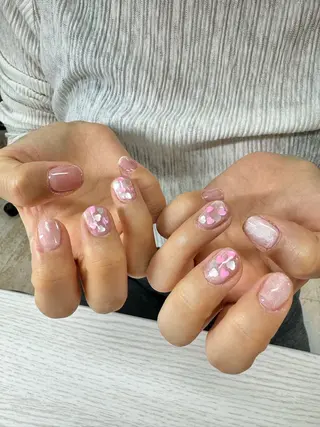 ネイル VENUSBELT 杏のネイルデザイン