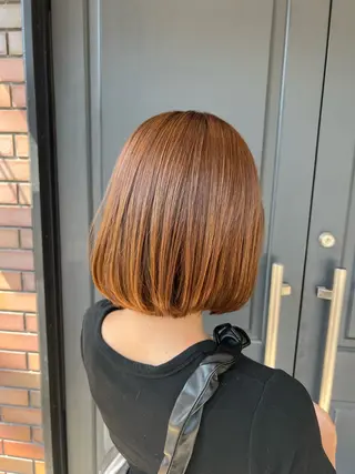ミディアム cyan Amiのヘアスタイル