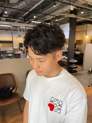 パーマ メンズ 福永速人 /メンズパーマのヘアスタイル