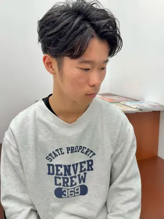 ショート パーマ メンズ 📍葛西りんたろう/ ENVのヘアスタイル