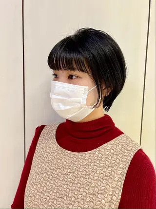 ショート kaho.🌿 ショートヘア⭐️のヘアスタイル