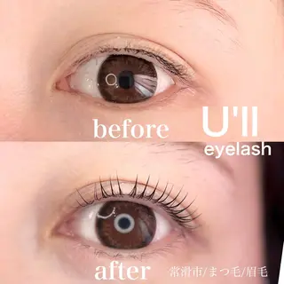 マツエク・マツパ U'll eyelashのマツエク・マツパデザイン
