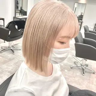 セミロング カラー ✨MiL✨ ✨心斎橋✨のヘアスタイル