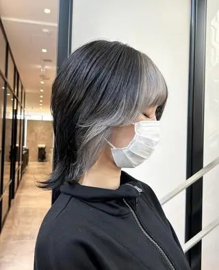ミディアム カラー パーマ ヘアアレンジ メンズ キッズ stylist 🌸 kana.のヘアスタイル