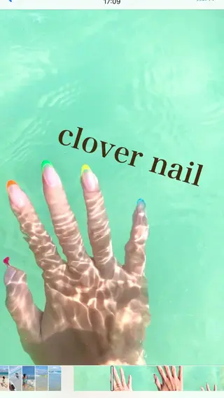 ネイル clover nailのネイルデザイン