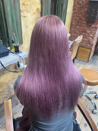 ロング カラー 髪質改善/ 大久保壯真のヘアスタイル