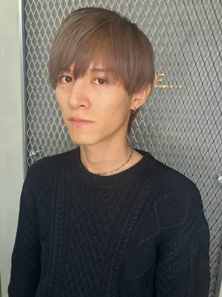 ショート カラー メンズ 透明感カラー/ 髪質改善町田佑人のヘアスタイル