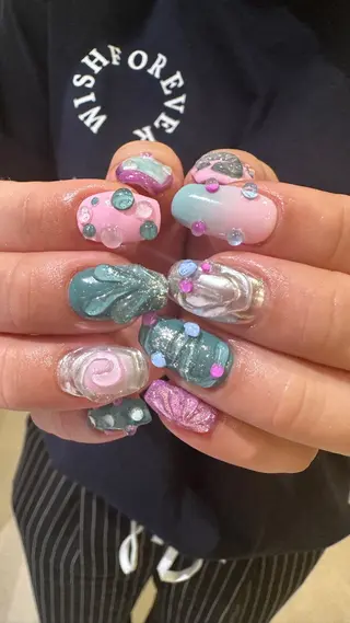 ネイル 🎶個性派ネイル💅 /Komachi❤️のネイルデザイン